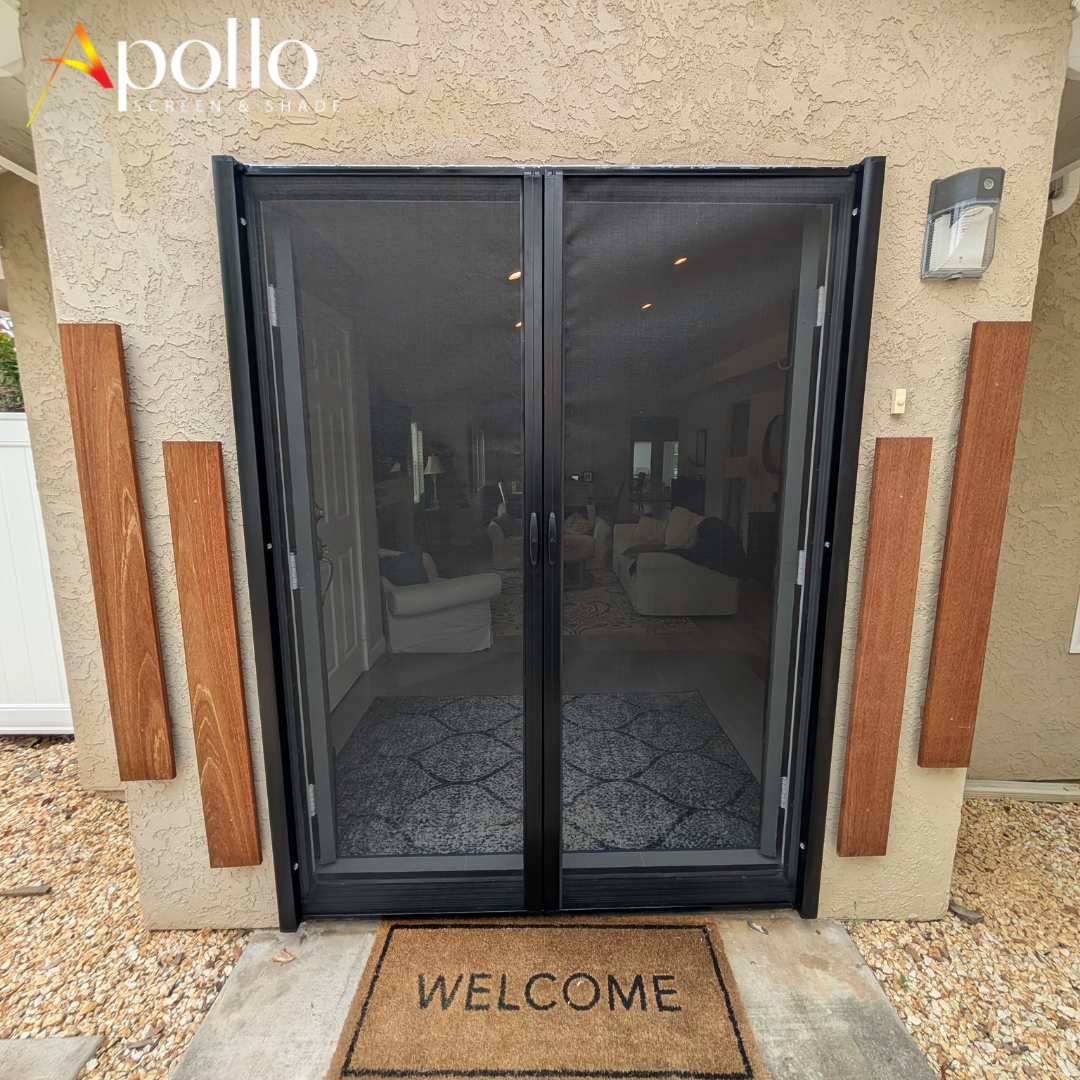 Apollo's Invisible Double Retractable Screen Full View.